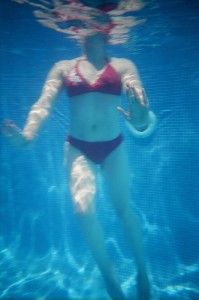 Headless swimmer