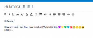 Children email