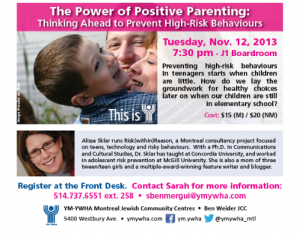 Power of Positive Parenting flyer